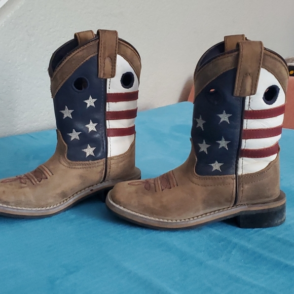 Cody James USA flag boots - Picture 2 of 4